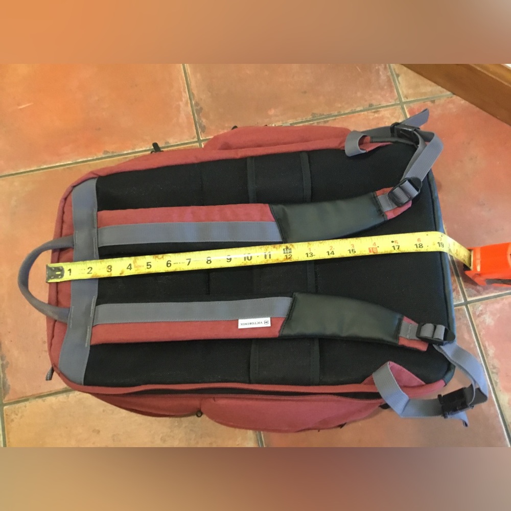 Red Victorinox Versatile Backpack - Picture 4 of 14